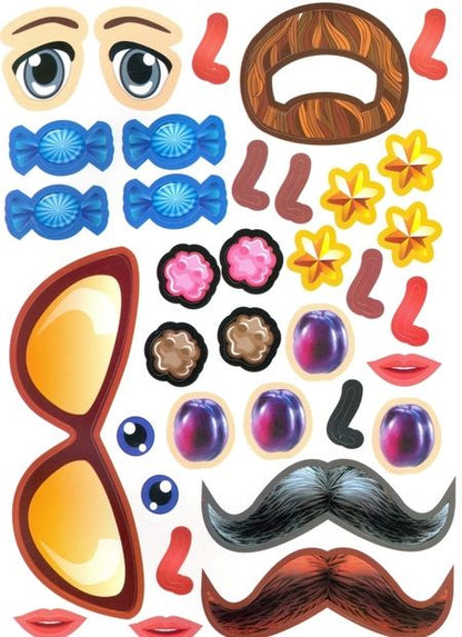 Фотография книги "Создай портрет. Наклейки. Создай стильный образ мальчиков 2"