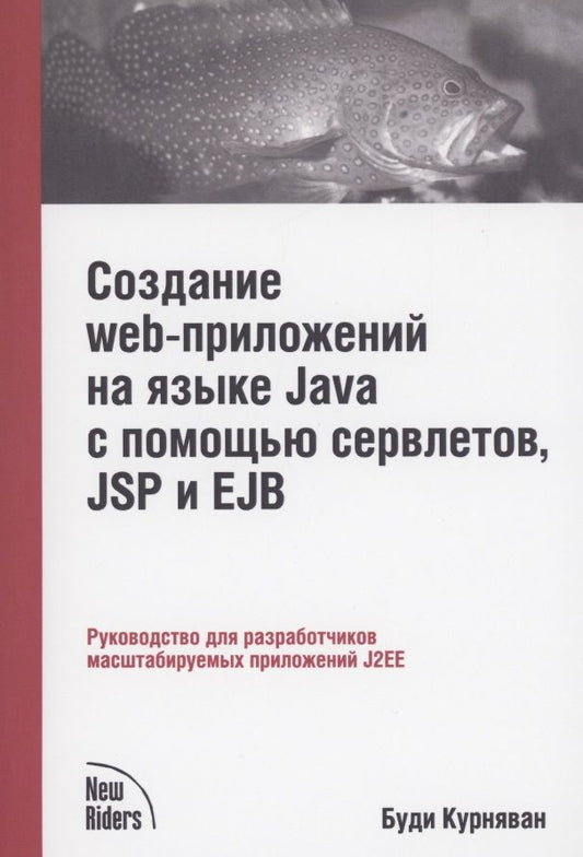 Обложка книги "Создание WEB-приложений на языке Java с помощью сервлетов, JSP и EJB"