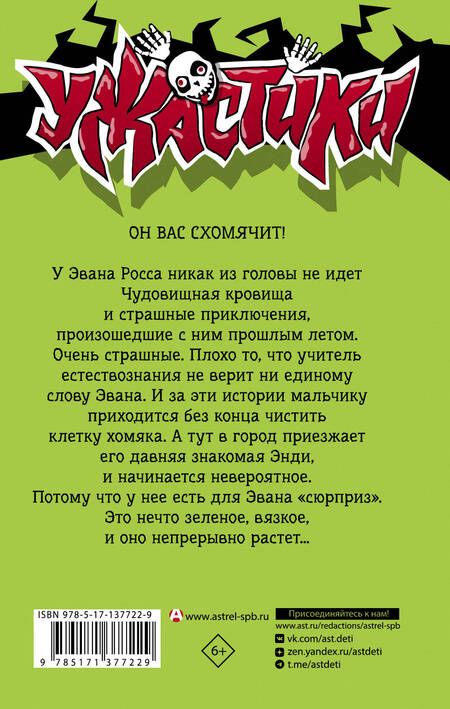 Фотография книги "Стайн: Атака чудовищного хомяка: повесть"