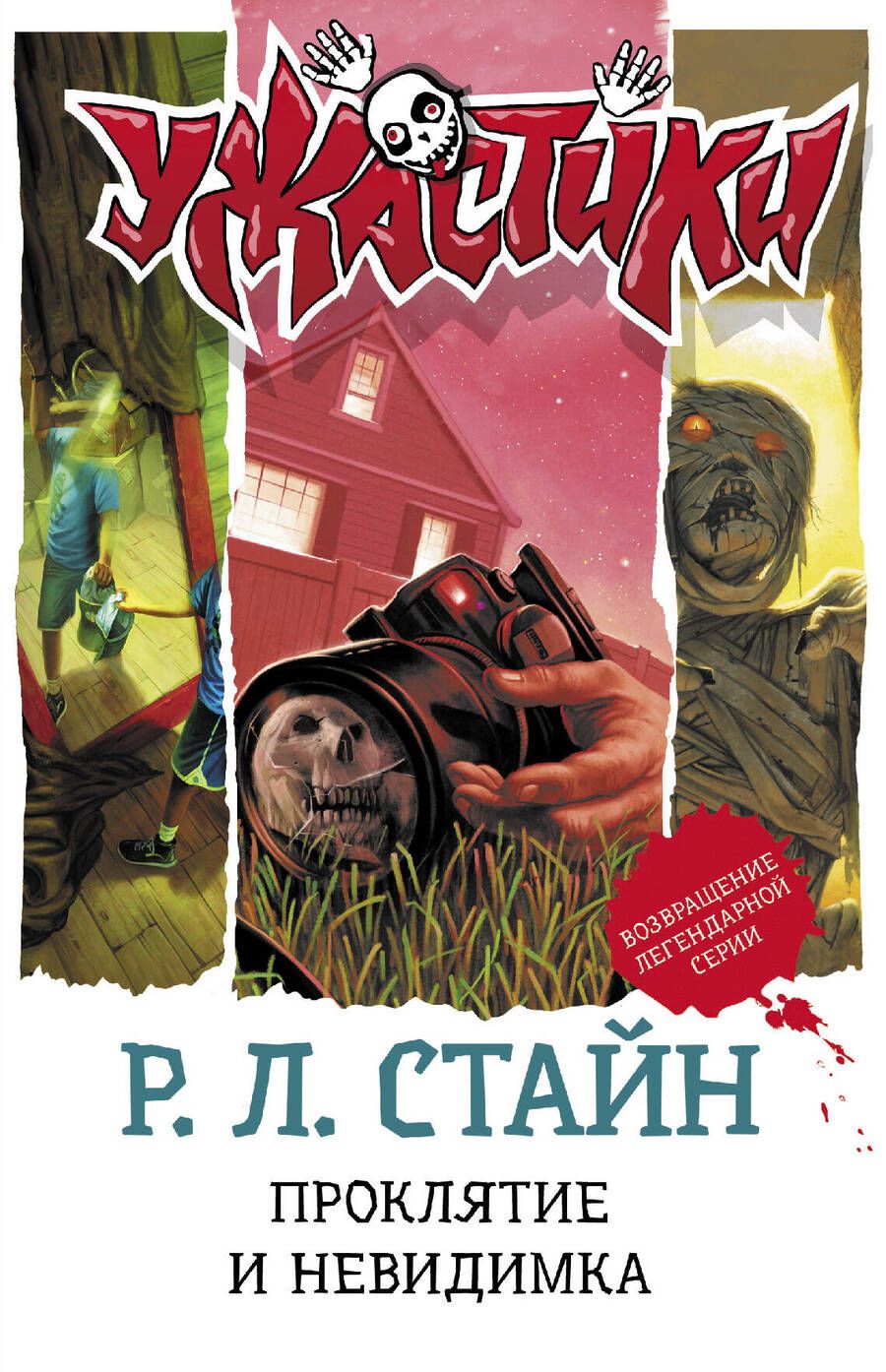 Обложка книги "Стайн: Проклятие и невидимка"