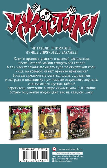 Фотография книги "Стайн: Проклятие и невидимка"