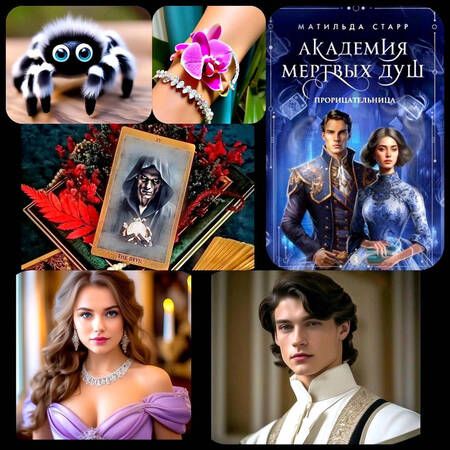 Фотография книги "Старр: Академия мертвых душ. Прорицательница. Книга 3"
