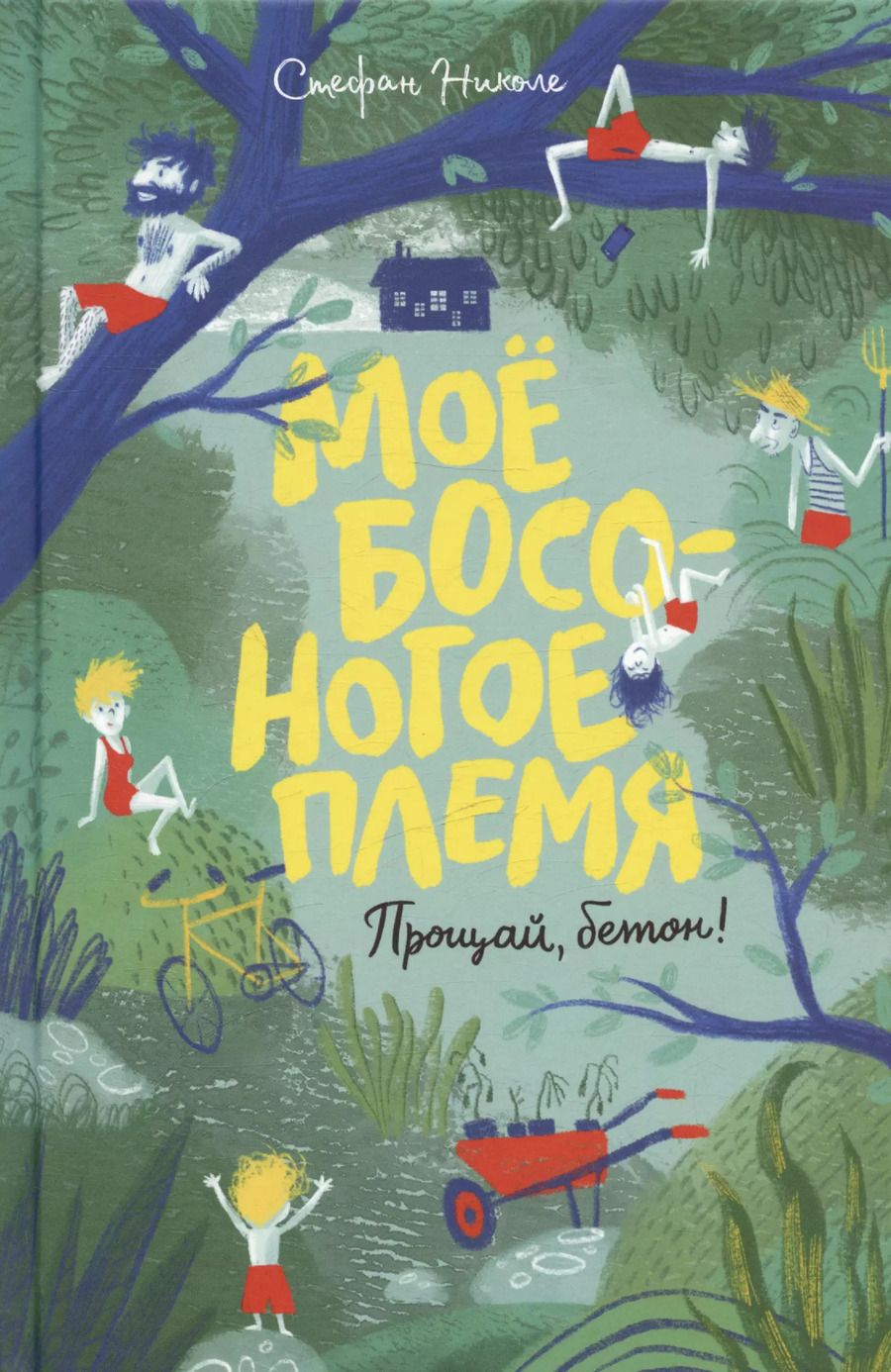 Обложка книги "Стефан Николе: Моё босоногое племя. Прощай, бетон!"