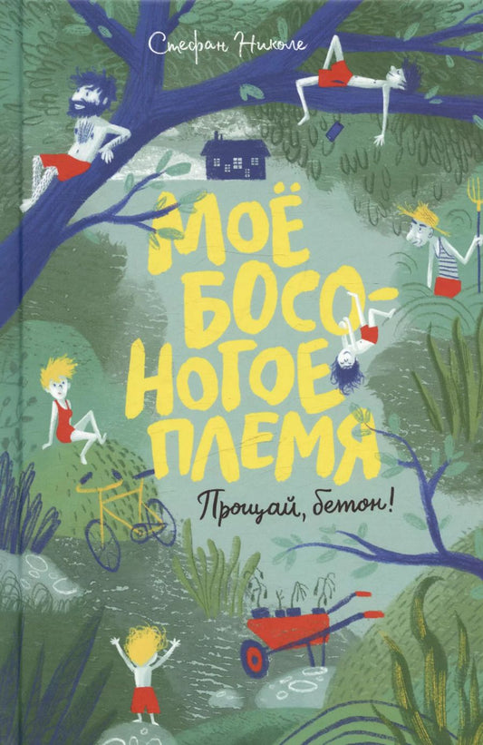 Обложка книги "Стефан Николе: Моё босоногое племя. Прощай, бетон!"