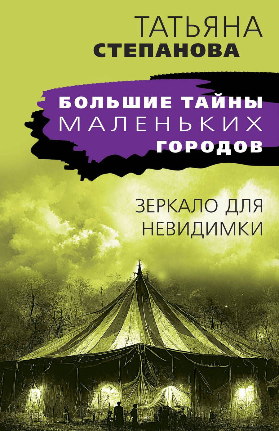 Обложка книги "Степанова: Зеркало для невидимки"