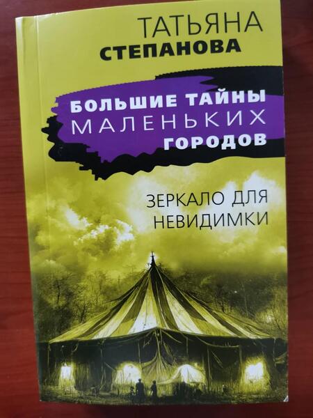 Фотография книги "Степанова: Зеркало для невидимки"