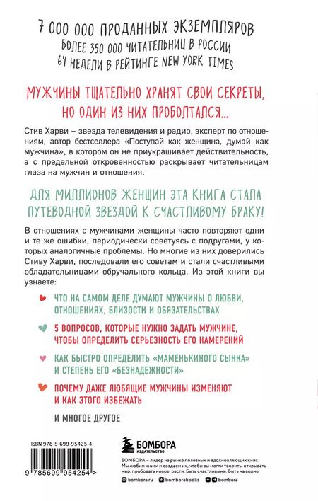 Фотография книги "Стив Харви: Поступай как женщина, думай как мужчина. Почему мужчины любят, но не женятся, и другие секреты сильного пола"