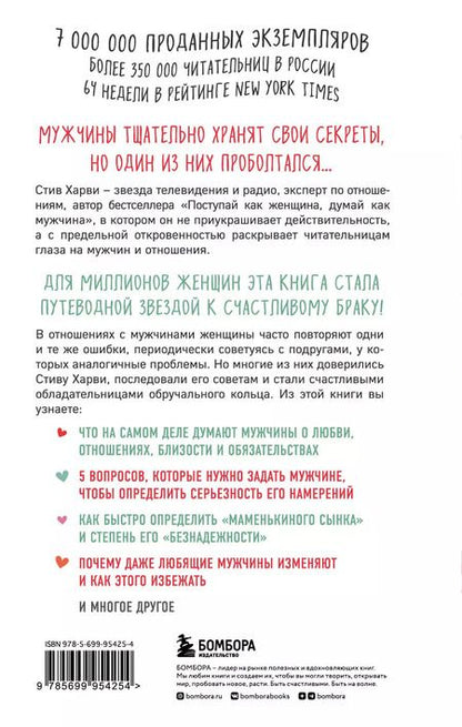 Фотография книги "Стив Харви: Поступай как женщина, думай как мужчина. Почему мужчины любят, но не женятся, и другие секреты сильного пола"