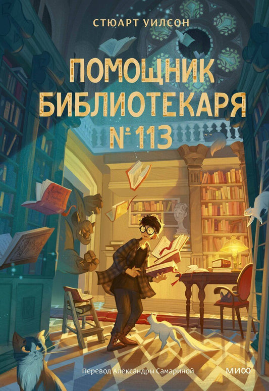 Обложка книги "Стюарт Уилсон: Помощник библиотекаря № 113"