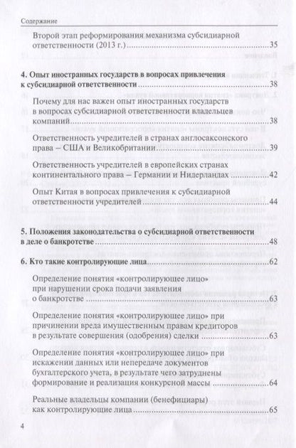Фотография книги "Субсидиарная ответственность в РФ (Рыков)"