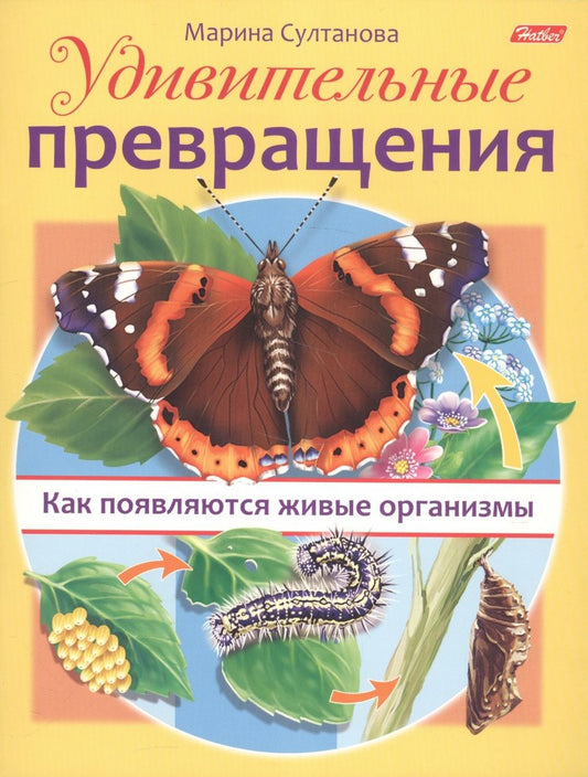 Обложка книги "Султанова: Удивительные превращения. Как появляются живые организмы"