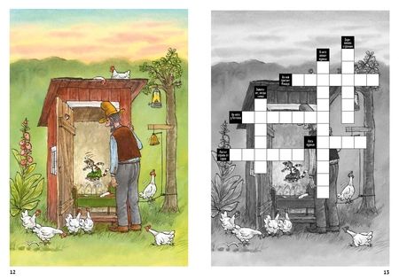 Фотография книги "Свен Нурдквист: Петсон и Финдус решают кроссворд"