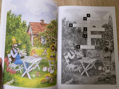 Фотография книги "Свен Нурдквист: Петсон и Финдус решают кроссворд"