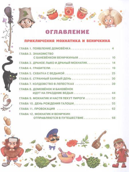 Фотография книги "Светлана Кривошлыкова: Волшебное путешествие Мохнатика и Веничкина"