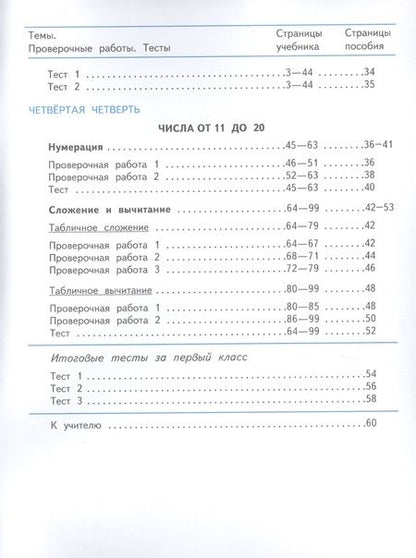 Фотография книги "Светлана Волкова: Математика. 1 класс. Проверочные работы"