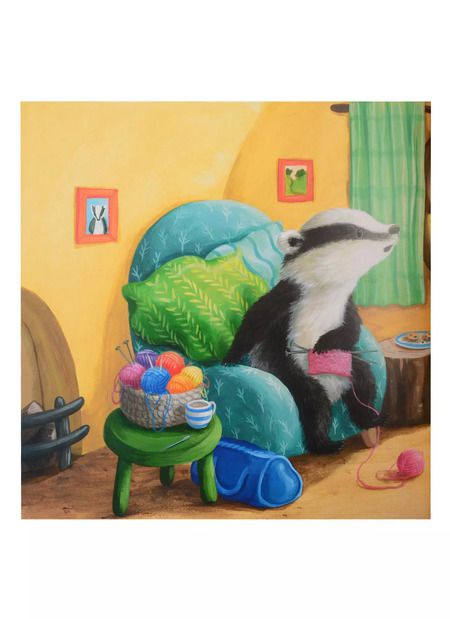 Фотография книги "Сюзанна Чью: Барсучок и большая птица"