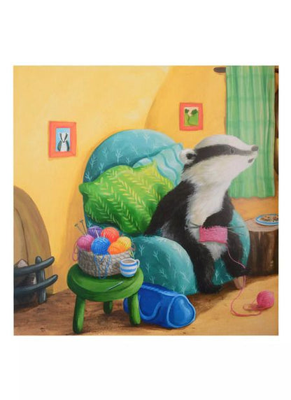 Фотография книги "Сюзанна Чью: Барсучок и большая птица"