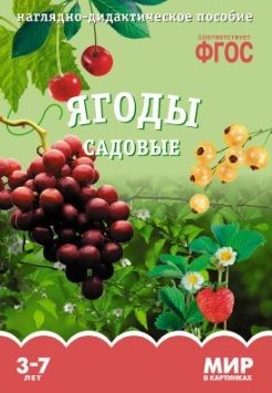 Обложка книги "Т. Минишева: ФГОС Мир в картинках. Ягоды садовые."