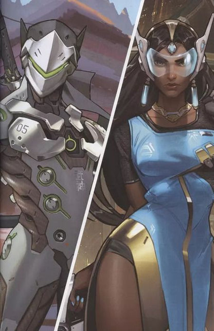 Фотография книги "Т. Уинтерс: Overwatch: Дополненный официальный путеводитель по миру игры + коллекция постеров"