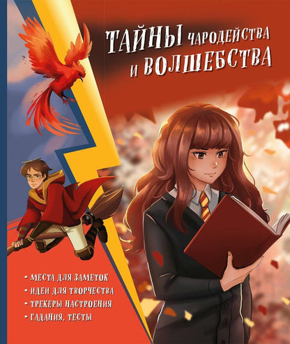 Обложка книги "Тайны чародейства и волшебства. Книга творчества и вдохновения (Гермиона)"