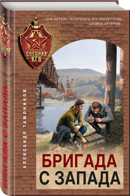 Фотография книги "Тамоников Александр: Бригада с запада"