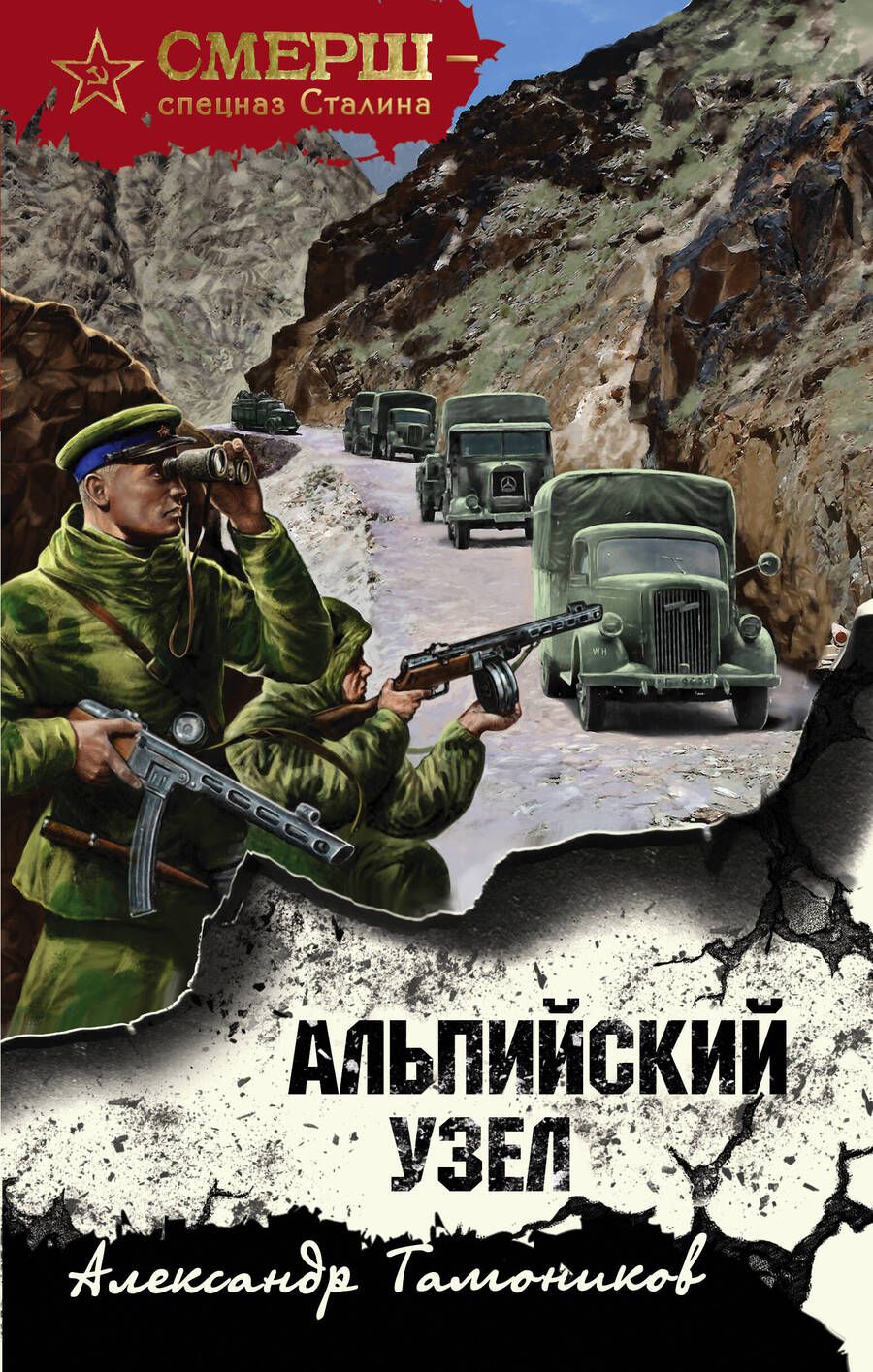 Обложка книги "Тамоников: Альпийский узел"