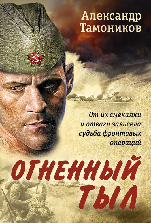 Обложка книги "Тамоников: Огненный тыл"