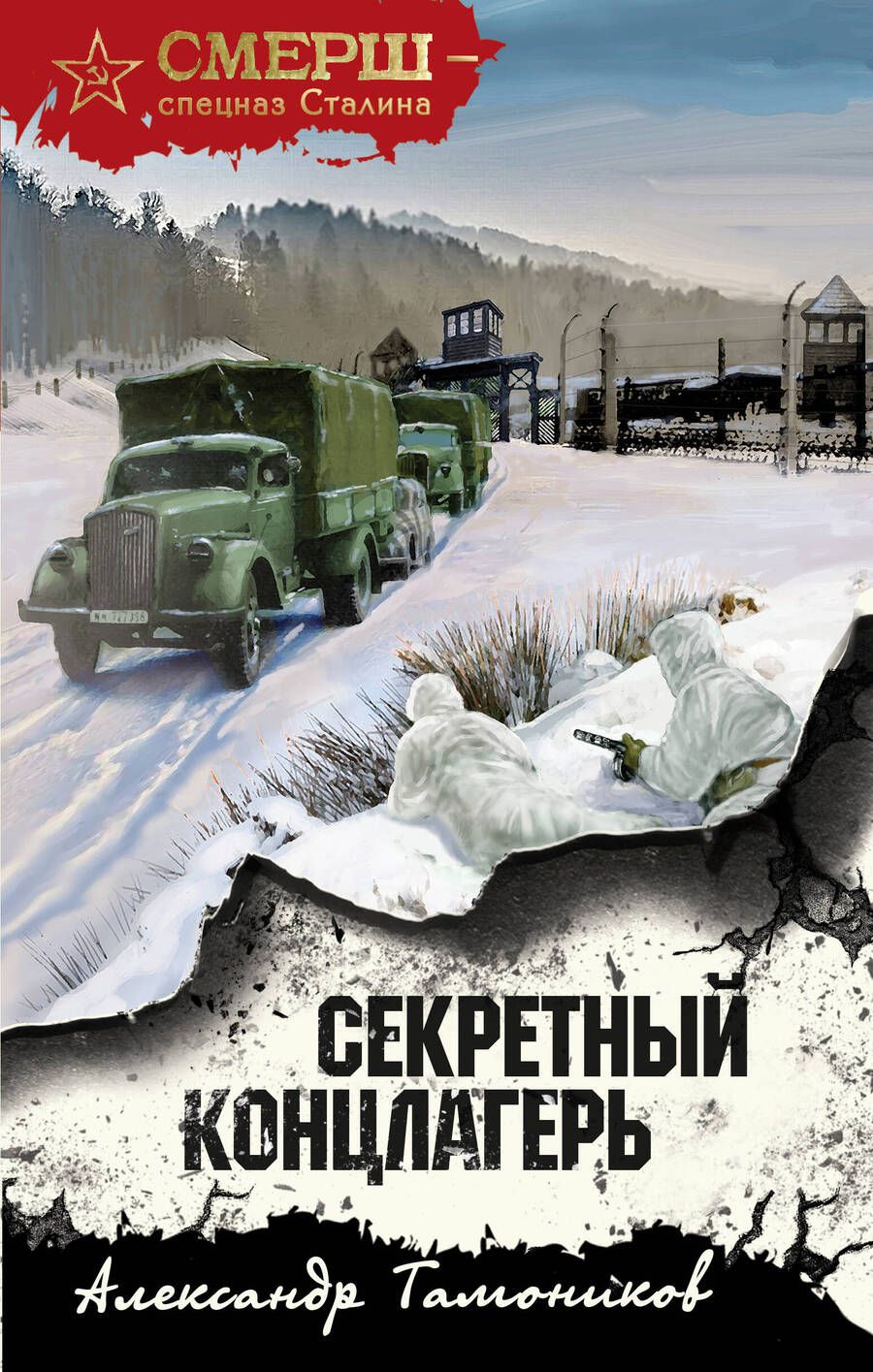 Обложка книги "Тамоников: Секретный концлагерь"