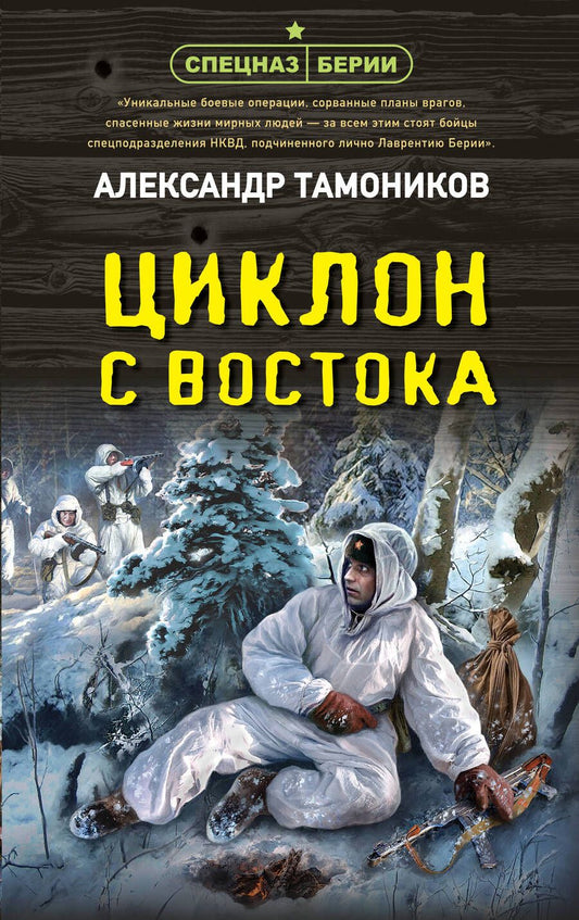 Обложка книги "Тамоников: Циклон с востока"