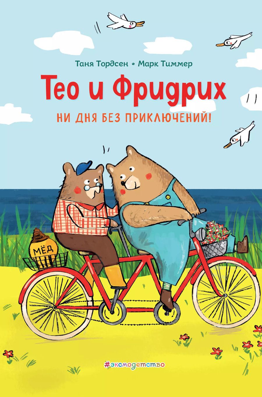Обложка книги "Таня Тордсен: Тео и Фридрих. Ни дня без приключений! (ил. Й. Кавамура)"