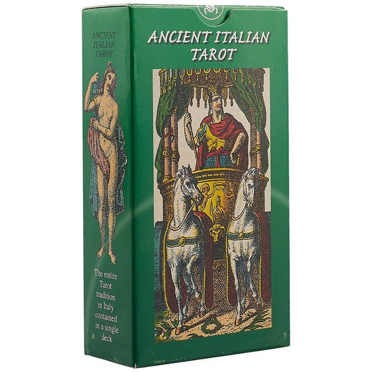 Обложка книги "Таро Аввалон, Ancient Italian Tarot (коробка) (упаковка) (78 карт) (EX11) (на анг. яз.)"