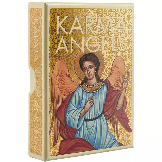 Обложка книги "Таро Аввалон, Карты Оракул Ангелы Кармы"