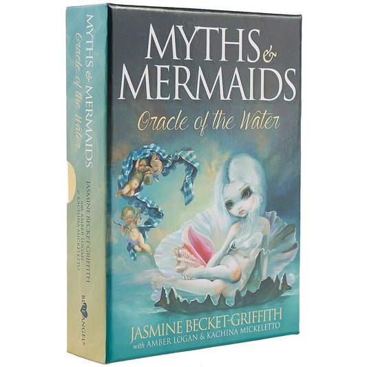 Обложка книги "Таро Аввалон, Myths & Mermaids Oracle of the water (коробка) (упаковка) (44 карты) (Becket-Griffith) (TSA10) (на а"
