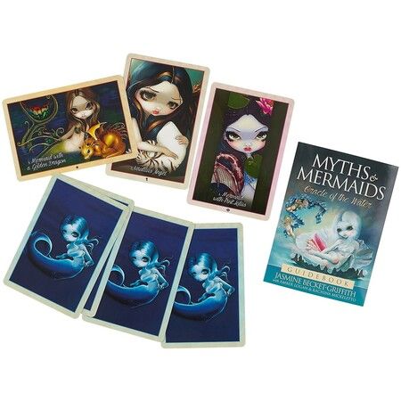 Фотография книги "Таро Аввалон, Myths & Mermaids Oracle of the water (коробка) (упаковка) (44 карты) (Becket-Griffith) (TSA10) (на а"