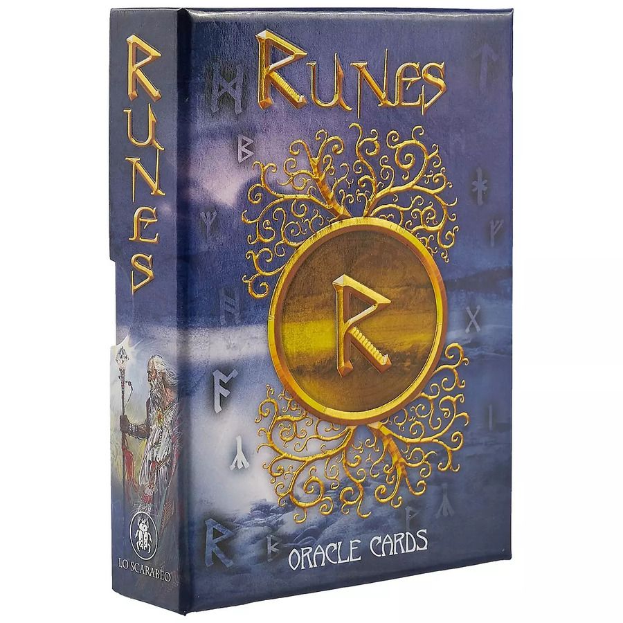 Обложка книги "Таро Аввалон, Оракул Руны"