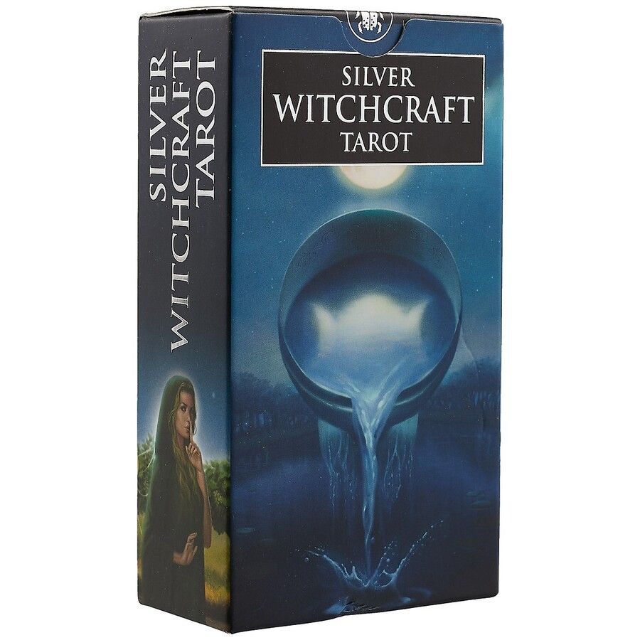 Обложка книги "Таро Аввалон, Silver witchcraft Tarot (78 карт) (коробка)"