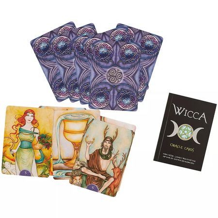 Фотография книги "Таро Аввалон, Wicca Oracle cards (коробка) (упаковка) (33 карты) (OR03)"
