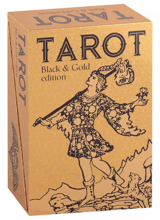 Обложка книги "Таро Черное на Золоте"