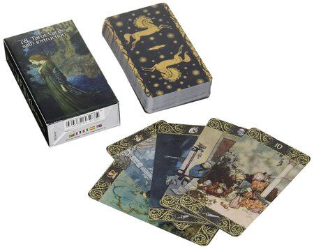 Фотография книги "Эдмунд Дюлак: Edmund Dulac Tarot/Таро Эдмунда Дюлака"