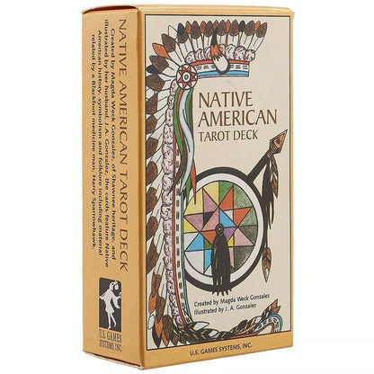 Обложка книги "Таро «Native American Tarot Deck»"