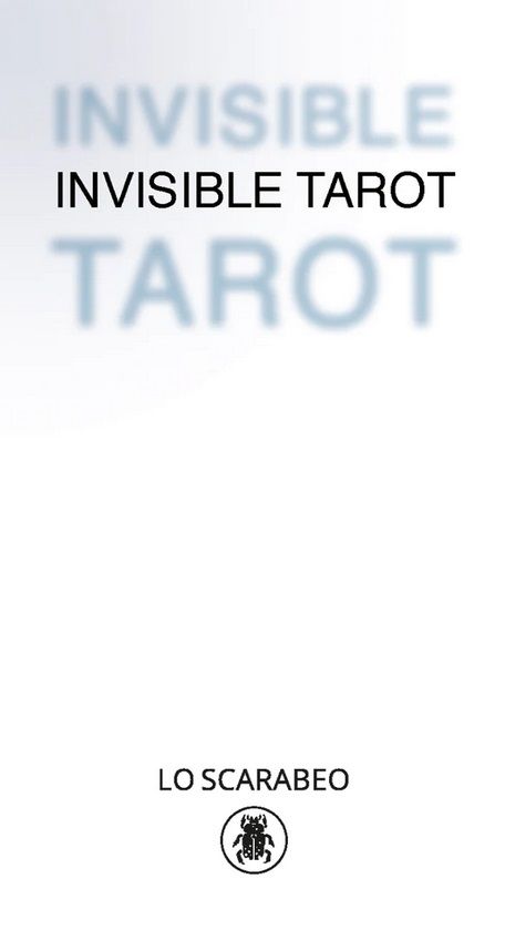 Обложка книги "Пиетро Аллиего: Invisible Tarot /Таро Невидимое (78 карт и инструкция)"