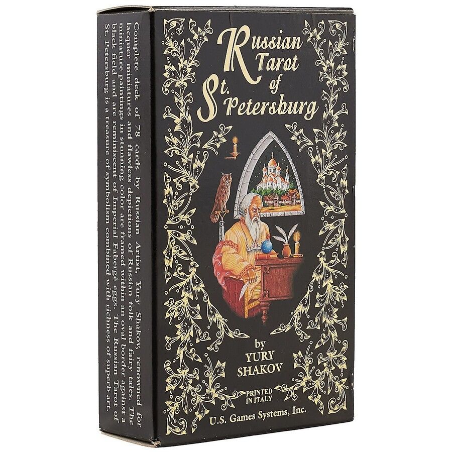 Обложка книги "Таро «Russian Tarot of St. Petersburg»"