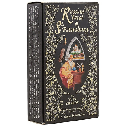 Обложка книги "Таро «Russian Tarot of St. Petersburg»"
