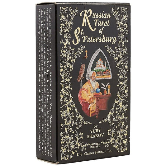 Обложка книги "Таро «Russian Tarot of St. Petersburg»"