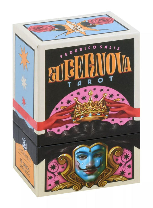 Обложка книги "Федерико Салис: Supernova Tarot / Таро Супернова"