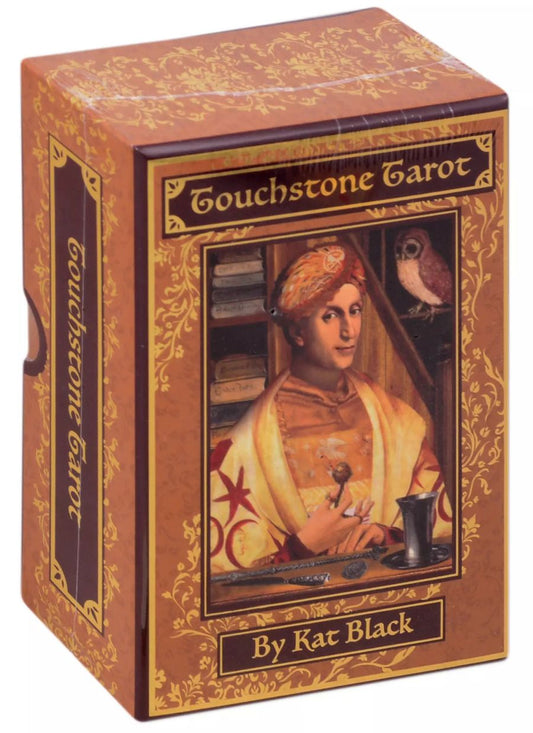 Обложка книги "Kathy Black: Touchstone Tarot / Таро Тачстон"