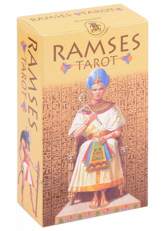 Обложка книги "Таро Вечности Фараона Рамзеса (Ramses Tarot)"