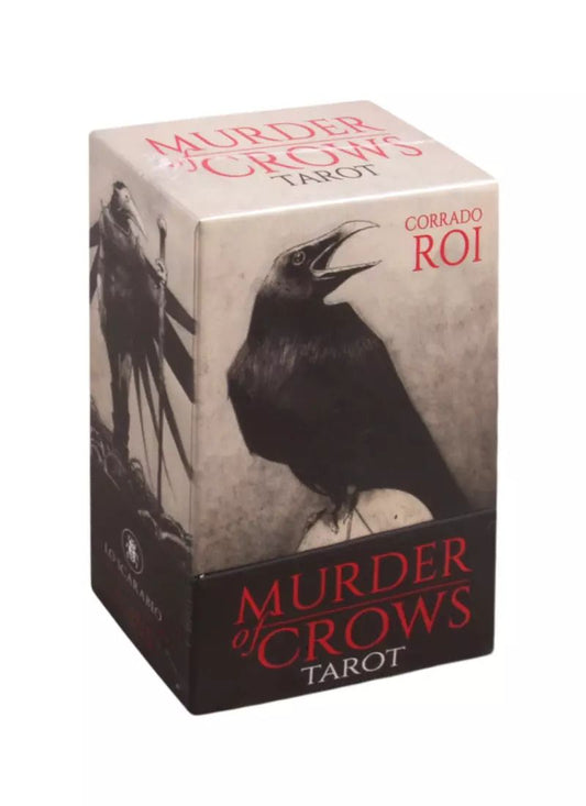 Обложка книги "Коррадо Рой: Murder Crows Tarot / Таро Ворон Смерти"