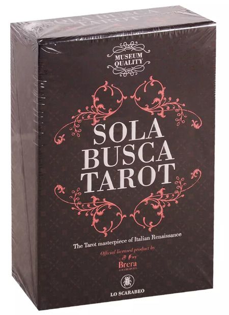 Фотография книги "Таро Сола Буска / Tarocchi Sola Busca"