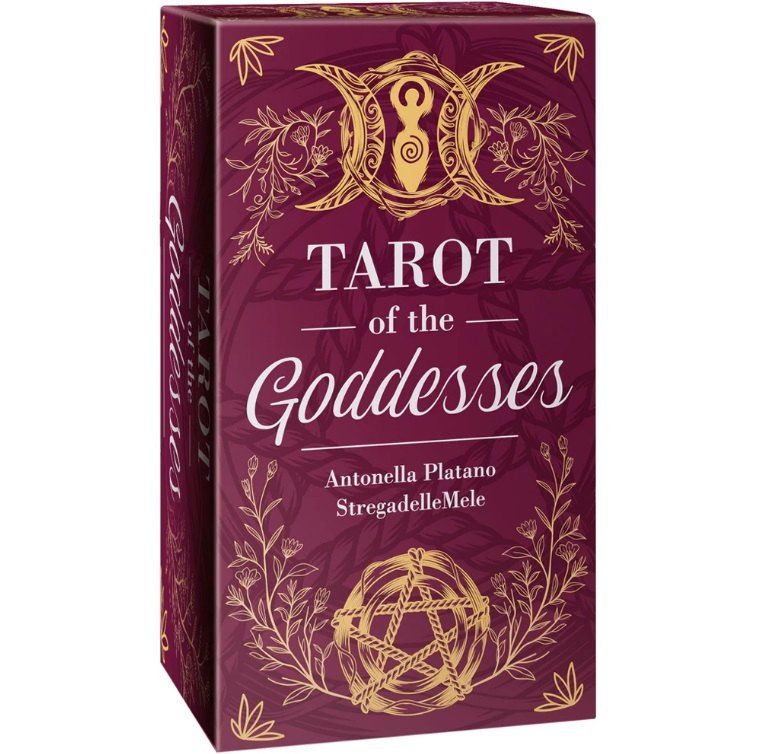 Обложка книги "Антонелла Платано: Таро БОГИНЬ/Tarot of Goddess (на англ. языке)"